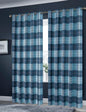 OLIVIA ROCCO Blackout Thermal Curtains Check Marble Design Light Blocking Panels Multiple