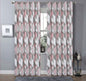 OLIVIA ROCCO Blackout Thermal Curtains Check Marble Design Light Blocking Panels Multiple