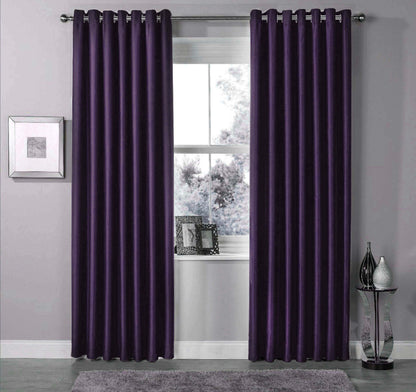 OLIVIA ROCCO Thermal Blackout Curtains For Room Darkening Panels 12 Colours Multiple Sizes
