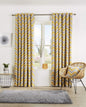 Rideaux à motif chevron avec housses de coussin assorties en mélange luxueux de polyester et coton de haute qualité pour salon et chambre à coucher, plusieurs tailles, certifié OEKO-TEX par OLIVIA ROCCO