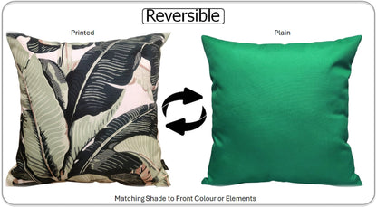 OLIVIA ROCCO Banza Waterproof Cushion Covers 43 x 43 cm Reversible Breathable Decorative