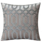 OLIVIA ROCCO Luxe Geo Velvet Cushion Covers 2 Pack Champagne Geometric Decorative