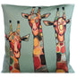 OLIVIA ROCCO Giraffe Waterproof Cushion Covers 43x43 Cm Reversible Breathable Indoor