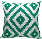 OLIVIA ROCCO Nairobi Lime Green Waterproof Decorative Cushion Covers 43 x 43cm Super Soft Bedroom Refresh Accent
