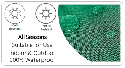 Coussins d'extérieur imperméables Safari 43x43cm Confort Premium Durables Remplis de fibres creuses Résistants à l'eau Décor élégant pour Patio Jardin Plage Voyage par OLIVIA ROCCO