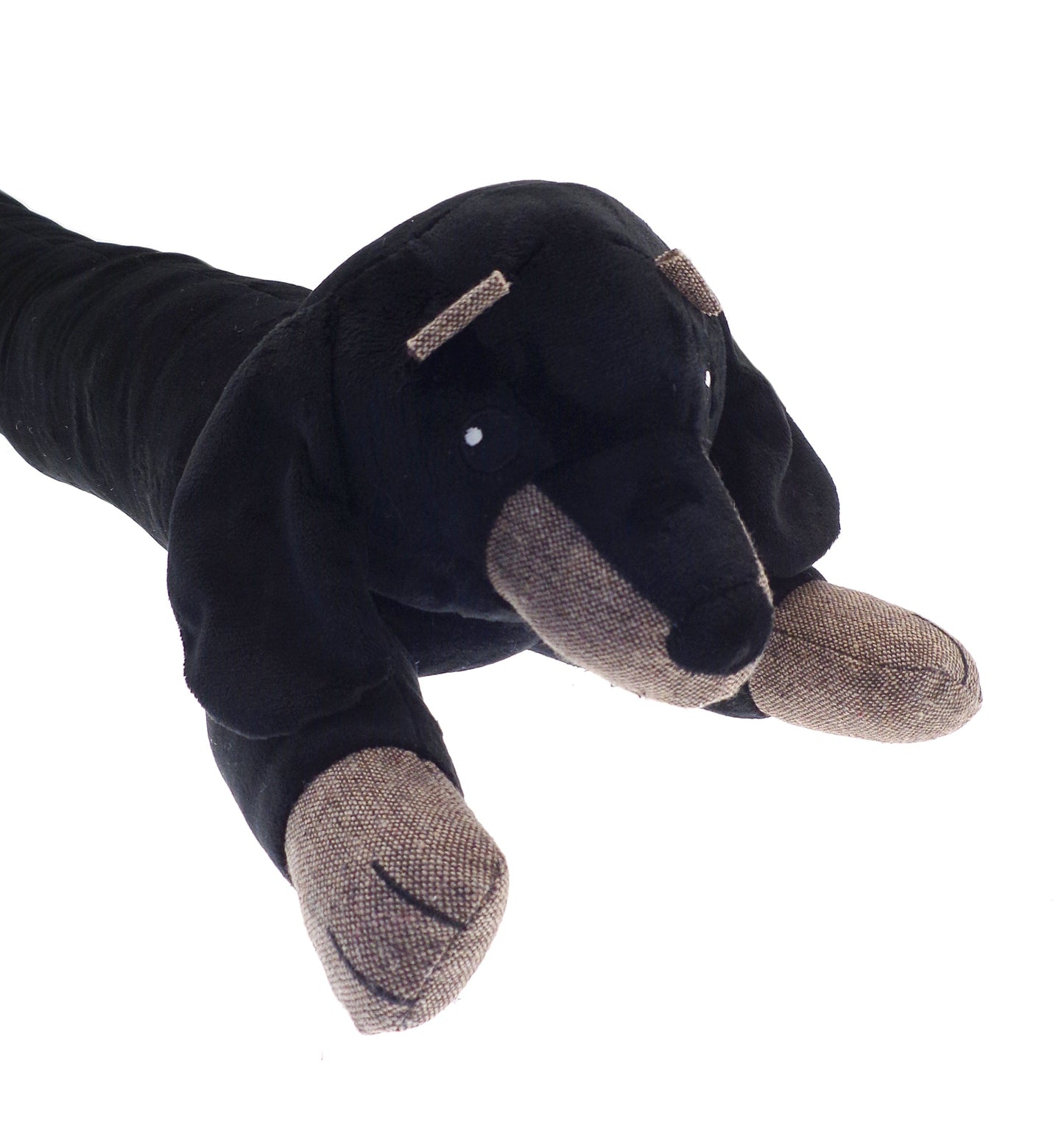 Boudin de Porte Chien Teckel en Tissu Polaire Anti-Courant d'Air 88cm Extra Long Par OLIVIA ROCCO