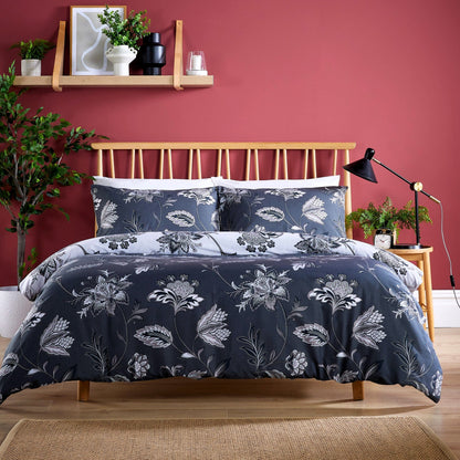 OLIVIA ROCCO Parure de Lit Luxe Ultra Doux Coton Riche Entretien Facile Confortable Housse de Couette et Taies d'Oreiller Incluses en Tailles Simple Double King