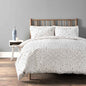 OLIVIA ROCCO Parure de Lit Luxe Ultra Doux Coton Riche Entretien Facile Confortable Housse de Couette et Taies d'Oreiller Incluses en Tailles Simple Double King