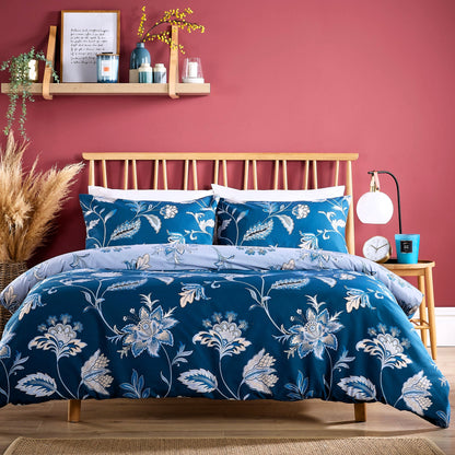 OLIVIA ROCCO Parure de Lit Luxe Ultra Doux Coton Riche Entretien Facile Confortable Housse de Couette et Taies d'Oreiller Incluses en Tailles Simple Double King