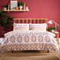 OLIVIA ROCCO Parure de Lit Luxe Ultra Doux Coton Riche Entretien Facile Confortable Housse de Couette et Taies d'Oreiller Incluses en Tailles Simple Double King