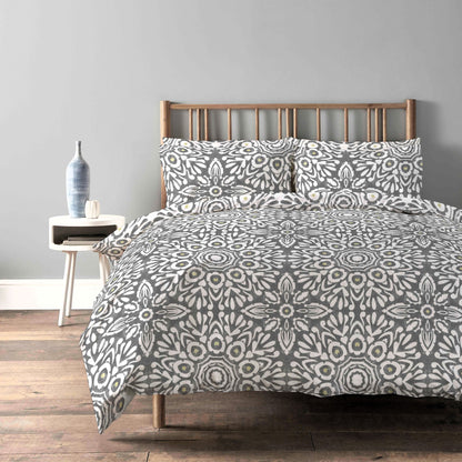 OLIVIA ROCCO Parure de Lit Luxe Ultra Doux Coton Riche Entretien Facile Confortable Housse de Couette et Taies d'Oreiller Incluses en Tailles Simple Double King