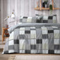 OLIVIA ROCCO Glencoe Check Duvet Cover Set Reversible Polycotton With Pillowcases