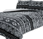 OLIVIA ROCCO Aztec Print Teddy Duvet Set With Reversible Sherpa Fleece Fur Luxurious