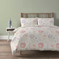 Parure de Couette Meadow Natural Super Douce Imprimé Floral avec Taie d'Oreiller Entretien Facile par OLIVIA ROCCO