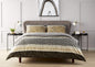 Parure de lit en coton majoritaire Safari Print avec motif jungle animale, tailles simple, double, king size, très grande taille, par OLIVIA ROCCO
