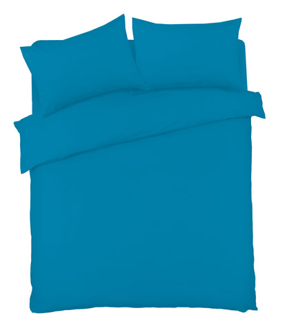 Parure de lit de luxe en coton majoritaire de Basics – Douce et durable – Disponible en tailles Simple, Double, King et Super King – Options de couleurs élégantes par OLIVIA ROCCO