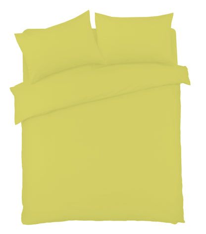 Parure de lit de luxe en coton majoritaire de Basics – Douce et durable – Disponible en tailles Simple, Double, King et Super King – Options de couleurs élégantes par OLIVIA ROCCO