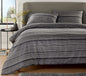 OLIVIA ROCCO Stripe Jacquard Reversible Cotton Blend Duvet Cover Set With Pillowcases