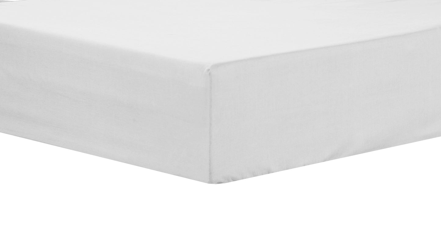 Drap-housse Basics super doux et durable en coton et lin de qualité supérieure Indus Valley élastiqué pour un ajustement parfait, plusieurs tailles et couleurs, certifié OEKO-TEX par OLIVIA ROCCO