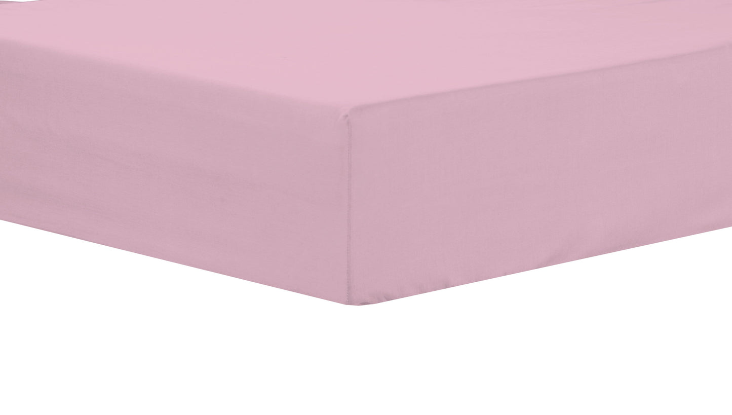 Drap-housse Basics super doux et durable en coton et lin de qualité supérieure Indus Valley élastiqué pour un ajustement parfait, plusieurs tailles et couleurs, certifié OEKO-TEX par OLIVIA ROCCO