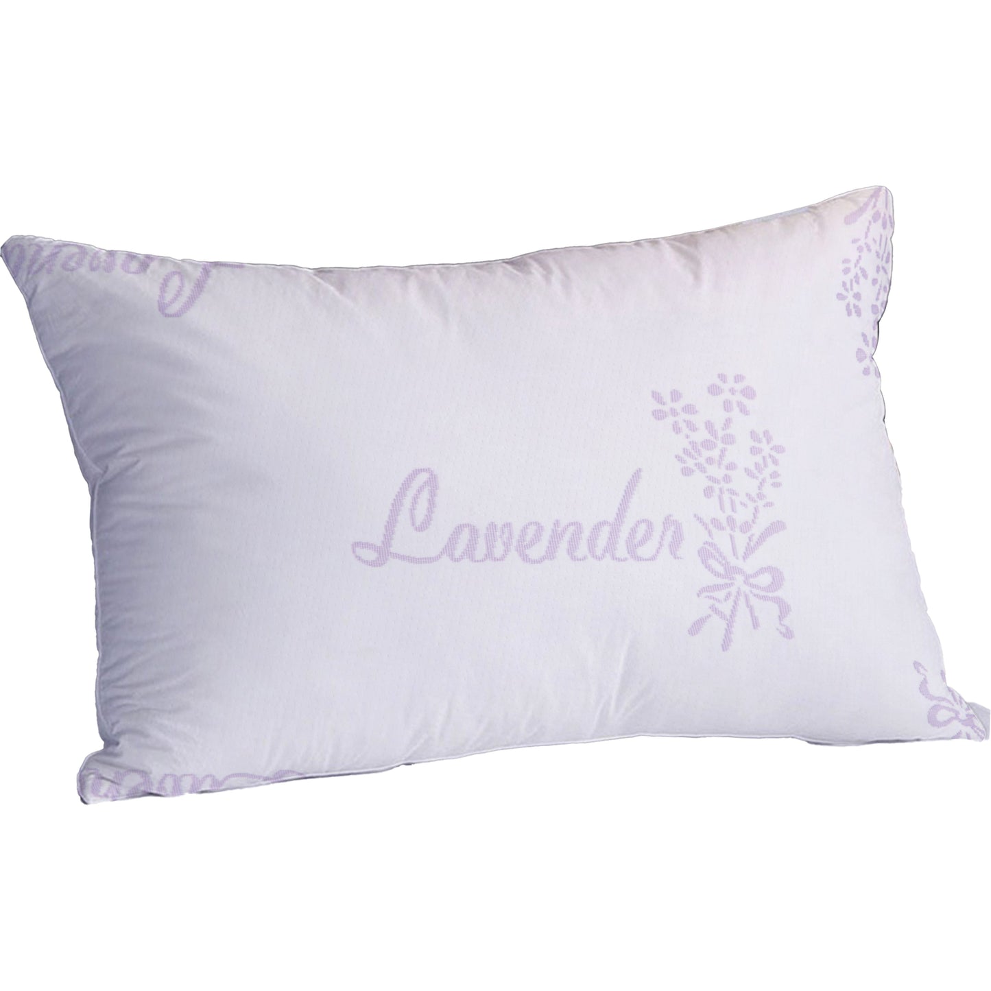Oreiller d'Hôtel Unique Infusé à la Lavande Microfibre Hypoallergénique Garnissage Fibre de Luxe Premium pour un Confort et un Soutien Supérieurs par OLIVIA ROCCO