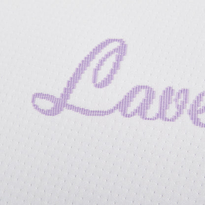 Oreiller d'Hôtel Unique Infusé à la Lavande Microfibre Hypoallergénique Garnissage Fibre de Luxe Premium pour un Confort et un Soutien Supérieurs par OLIVIA ROCCO