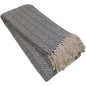 OLIVIA ROCCO Cotton Throw Super Soft Lightweight Eco Friendly Recycled Cotton For Sofa
