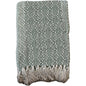 OLIVIA ROCCO Cotton Throw Super Soft Lightweight Eco Friendly Recycled Cotton For Sofa