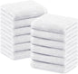 OLIVIA ROCCO Bath Sheets 500GSM Ultra Soft Super Absorbent Quick Dry Cotton White Grey Hotel-Quality Deep Fitted Easy-Care