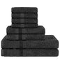 OLIVIA ROCCO Ritz Viscose Stripe Towels Super Soft Cotton Highly Absorbent Jumbo Bath