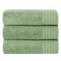 OLIVIA ROCCO Monaco 3 Pack Extra Large Bath Sheets 500GSM 100% Cotton Highly Absorbent