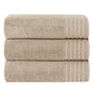 OLIVIA ROCCO Monaco 3 Pack Extra Large Bath Sheets 500GSM 100% Cotton Highly Absorbent