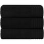 OLIVIA ROCCO Monaco 3 Pack Extra Large Bath Sheets 500GSM 100% Cotton Highly Absorbent