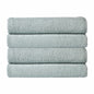 OLIVIA ROCCO Pack Of 4 Large Quick-Drying Indus Valley Cotton Bath Sheets 80x140cm