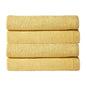 OLIVIA ROCCO Pack Of 4 Large Quick-Drying Indus Valley Cotton Bath Sheets 80x140cm