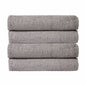 OLIVIA ROCCO Pack Of 4 Large Quick-Drying Indus Valley Cotton Bath Sheets 80x140cm