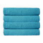 OLIVIA ROCCO Pack Of 4 Large Quick-Drying Indus Valley Cotton Bath Sheets 80x140cm