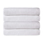 OLIVIA ROCCO Pack Of 4 Large Quick-Drying Indus Valley Cotton Bath Sheets 80x140cm