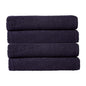 OLIVIA ROCCO Pack Of 4 Large Quick-Drying Indus Valley Cotton Bath Sheets 80x140cm