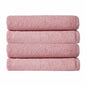 OLIVIA ROCCO Pack Of 4 Large Quick-Drying Indus Valley Cotton Bath Sheets 80x140cm