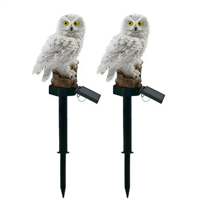 Owl Lights Solar Powered Garden Decoration Lamp Waterproof
