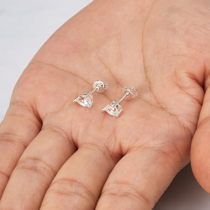 Pear Earrings Created with Zircondia® Crystals