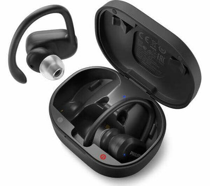 Philips TAA7306BK/00 True Wireless Sports Earbuds | IP57 | Heart Rate Monitor | Black