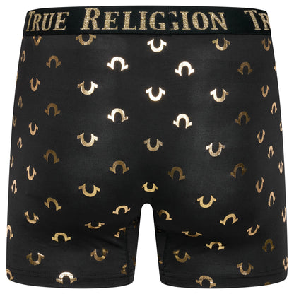 True Religion 4 Pack Fly Front Boxer Briefs