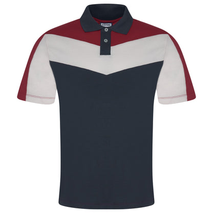 Polo Evryone à rayures contrastantes
