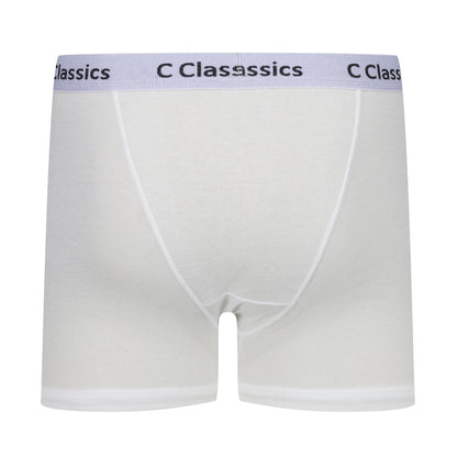 C Classics Lot de 3 boxers à braguette boutonnée