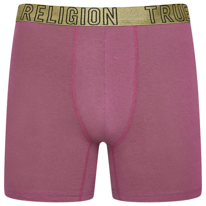 True Religion 4 Pack Fly Front Boxer Briefs