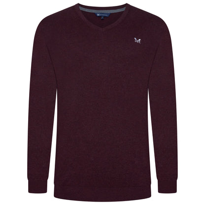 Crew Clothing Company V Neck Jumper