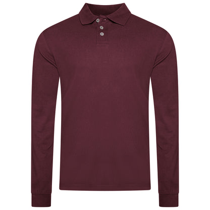 Evryone Long Sleeve Polo Shirt