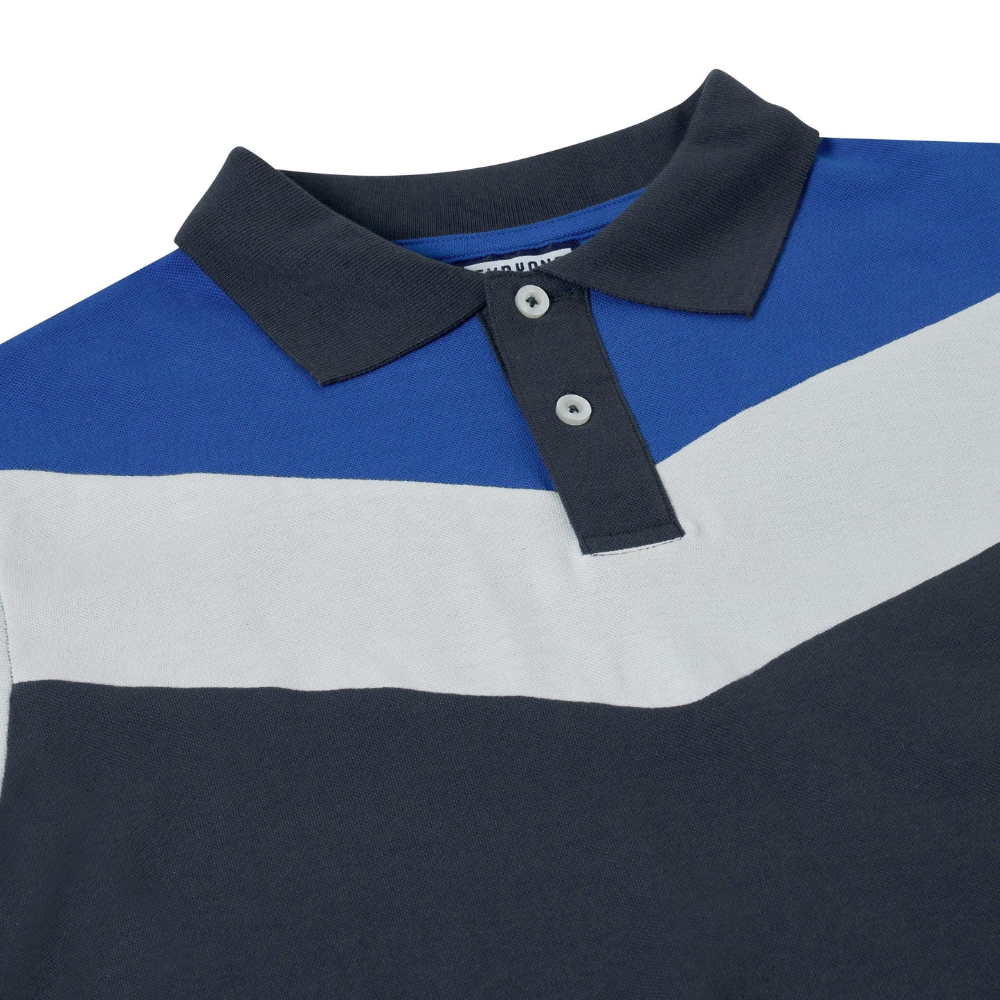 Polo Evryone à rayures contrastantes